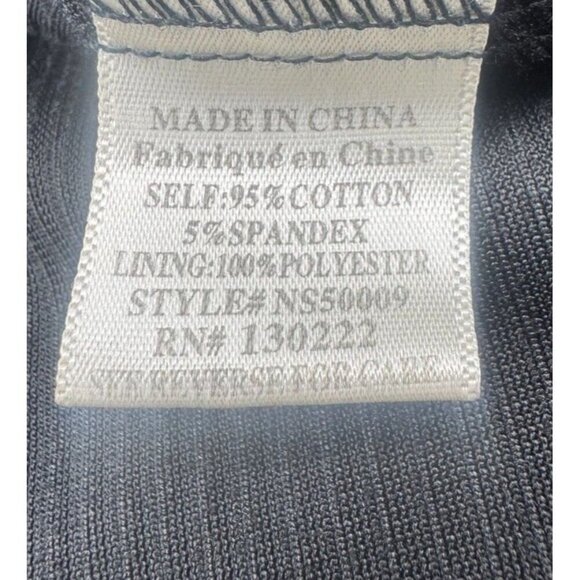 Womens Black Ribbed Lined Side Zip Mini Skirt Small Punk Goth Steampunk Emo Rock - Picture 7 of 10